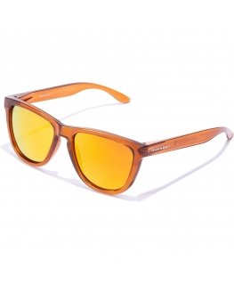 Unisex Sunglasses Hawkers One Raw Polarized Ø 55.7 mm Pink Clear