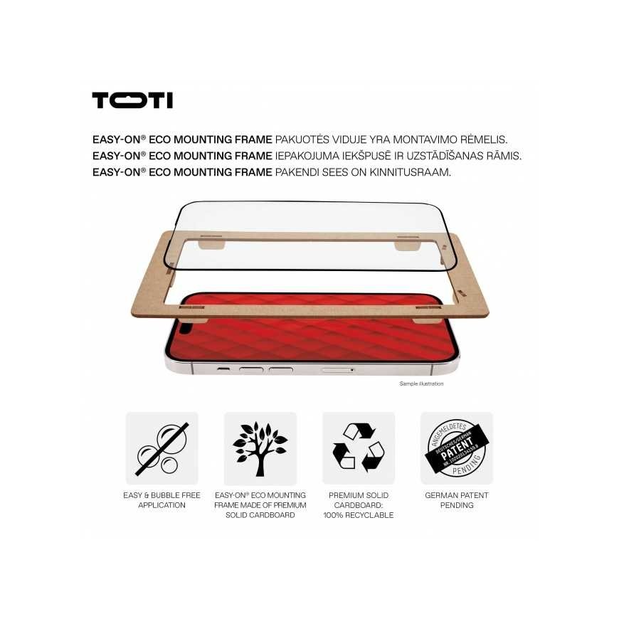 Toti Premium PREMIUM TEMPERED glass 3D screen protector full cover for Samsung Galaxy S24 – 2