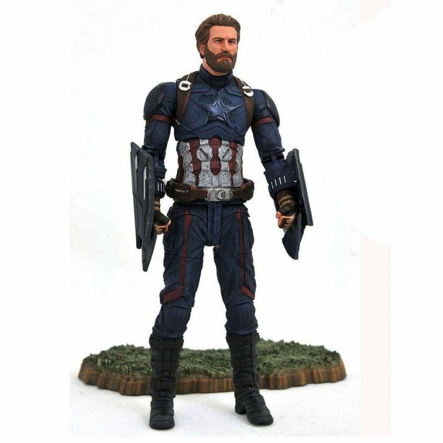 Diamond Select Veiklos rodikliai Diamond Captain America APR182168 18 cm