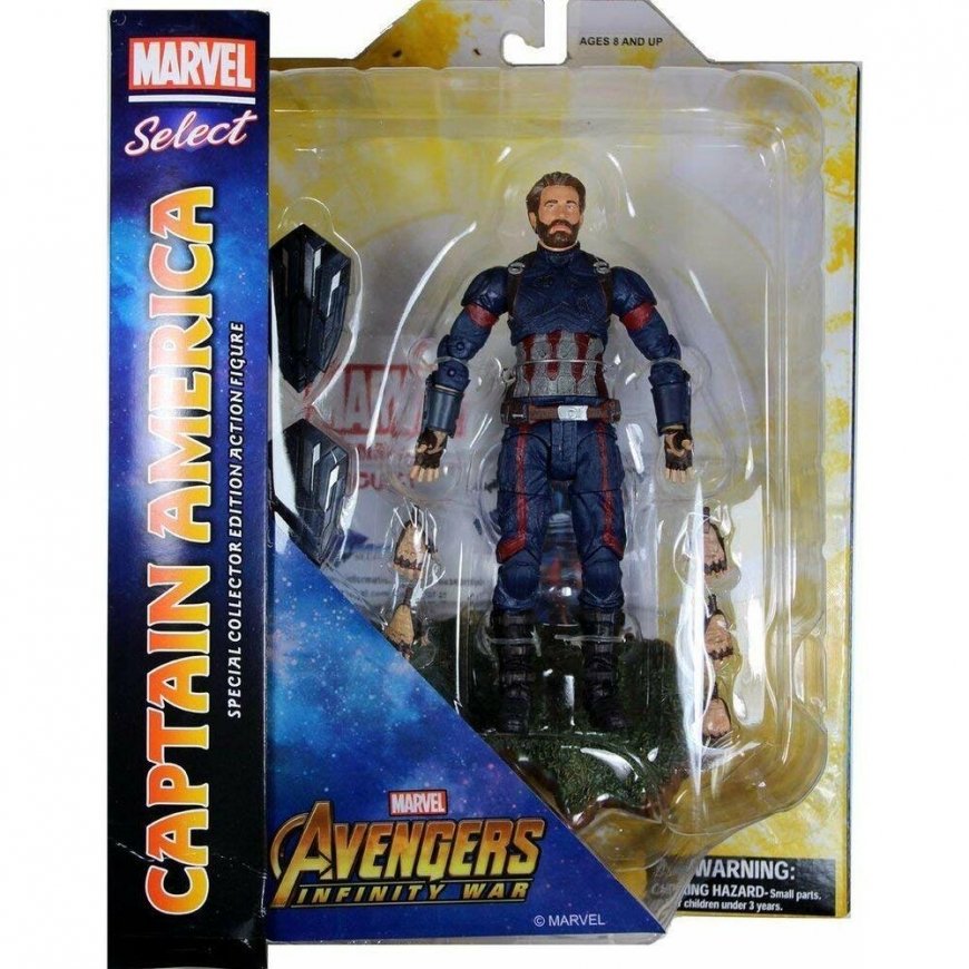 Diamond Select Performance Indicators Diamond Captain America APR182168 18 cm – 2