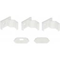 TST-PROFIILI LINSSILLÄ LED-nauhalle PR-LED/CW/2M CORNER Valkoinen TST-PROFIILI LINSSILLÄ LED-nauhalle PR-LED/CW/2M CORNER Valkoinen