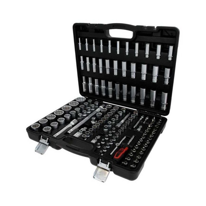 133-piece hex socket set KS TOOLS 1/4" 3/8" 1/2"