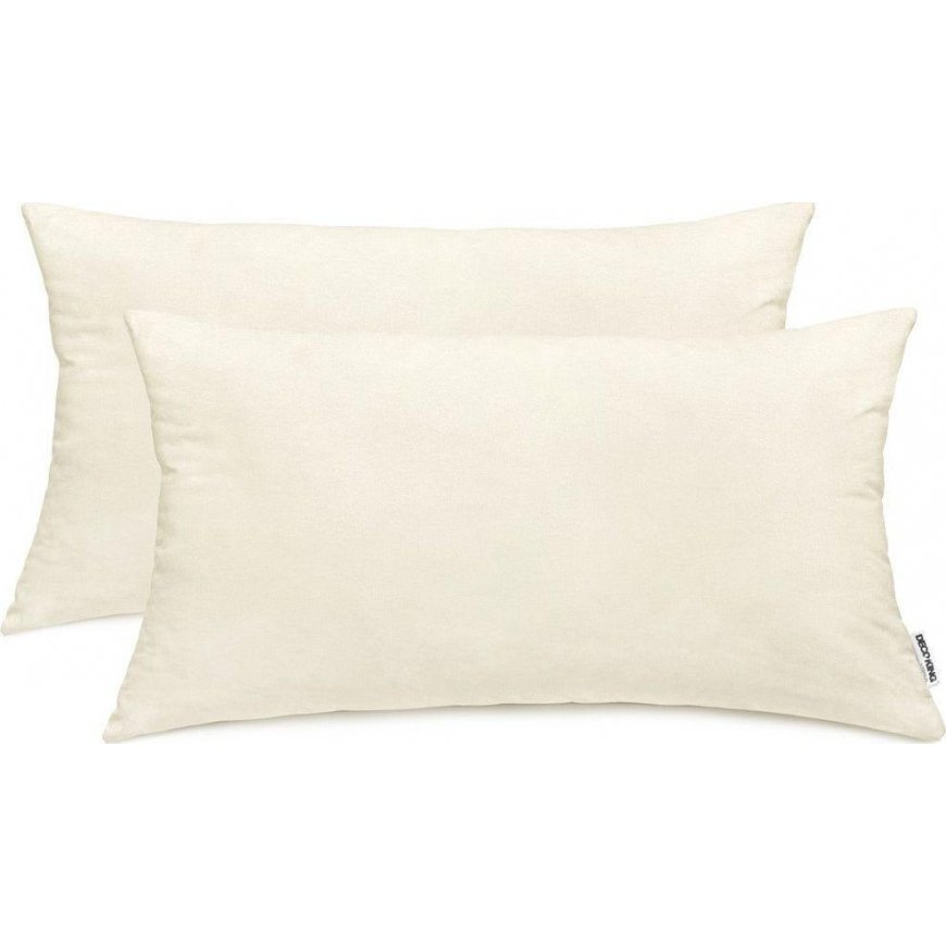 DecoKing Pillowcase CREAM 40x80*2 – 3