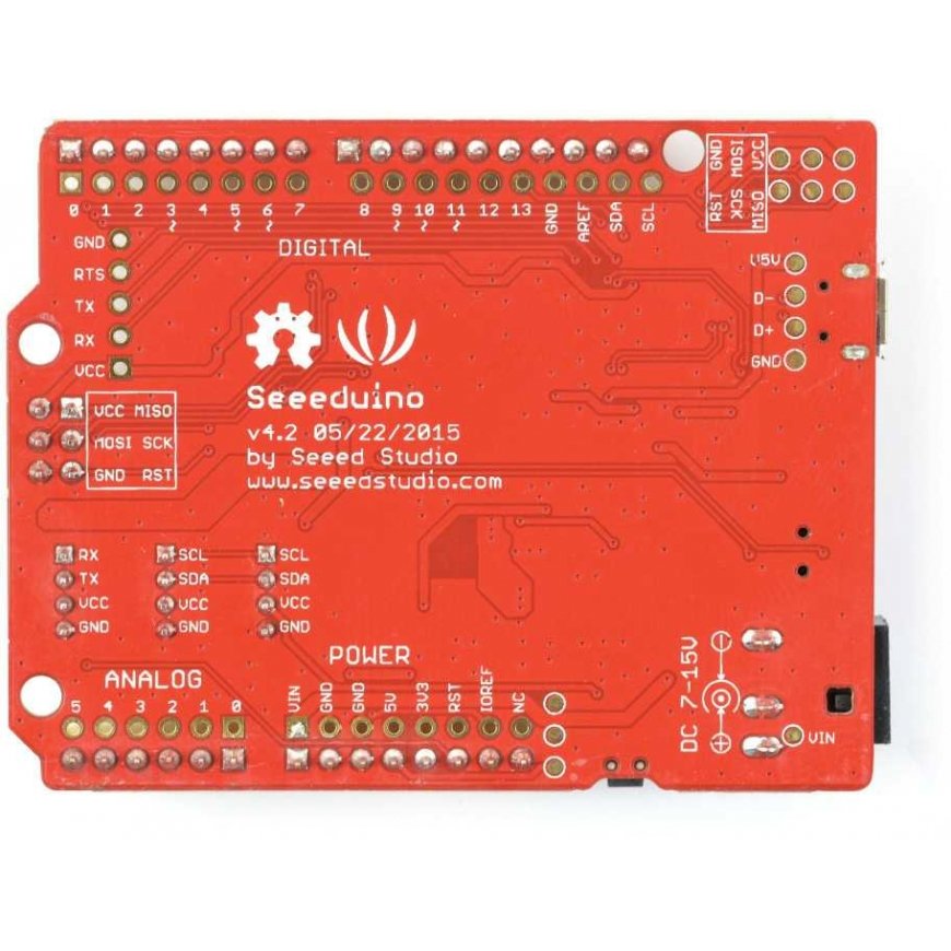 Seeed Studio Seeeduino v4.2 3.3V/5V, Arduino-yhteensopiva – 3