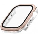 Case UNIQ Voute for Apple Watch Series 10 46mm tempered glass rose gold Case UNIQ Voute for Apple Watch Series 10 46mm tempered glass rose gold
