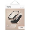 Case UNIQ Voute for Apple Watch Series 10 46mm tempered glass rose auksinis Case UNIQ Voute for Apple Watch Series 10 46mm tempered glass rose auksinis