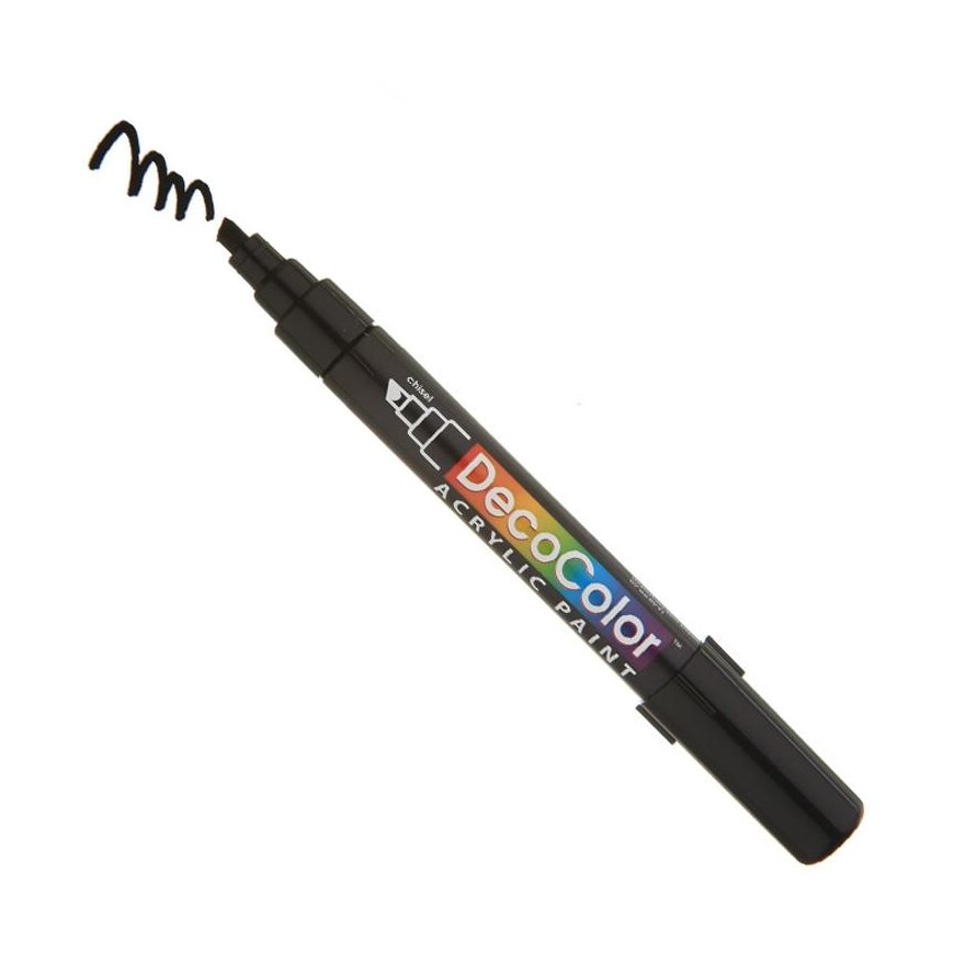 Marvy Uchida Acrylic markers "Marvy Decocolor Acrylic" 315-4M Metallic. 4 pcs – 3