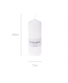 Home Styling Collection Paraffin Cylinder Candle, Ø 7 x 20 cm