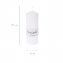 Home Styling Collection Paraffin Cylinder Candle, Ø 7 x 20 cm Home Styling Collection Paraffin Cylinder Candle, Ø 7 x 20 cm