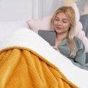 AmeliaHome Blanket SHLEEPY, 170X210 cm, color: orange AmeliaHome Blanket SHLEEPY, 170X210 cm, color: orange