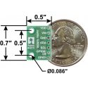 VL6180X time-of-flight, distance and ambient light sensor I2C, Pololu 2489