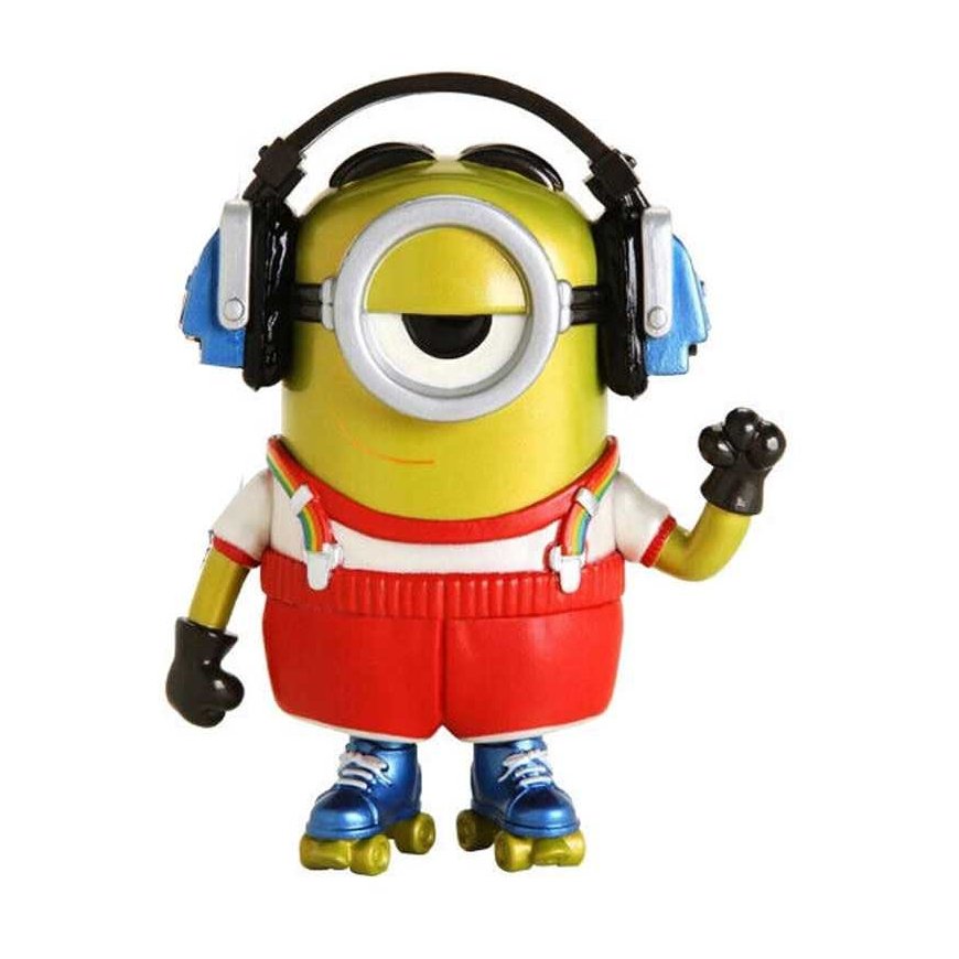 Funko Set figuuri POP & Tee Minions Roller Skating Stuart Metallic Exclusive – 3