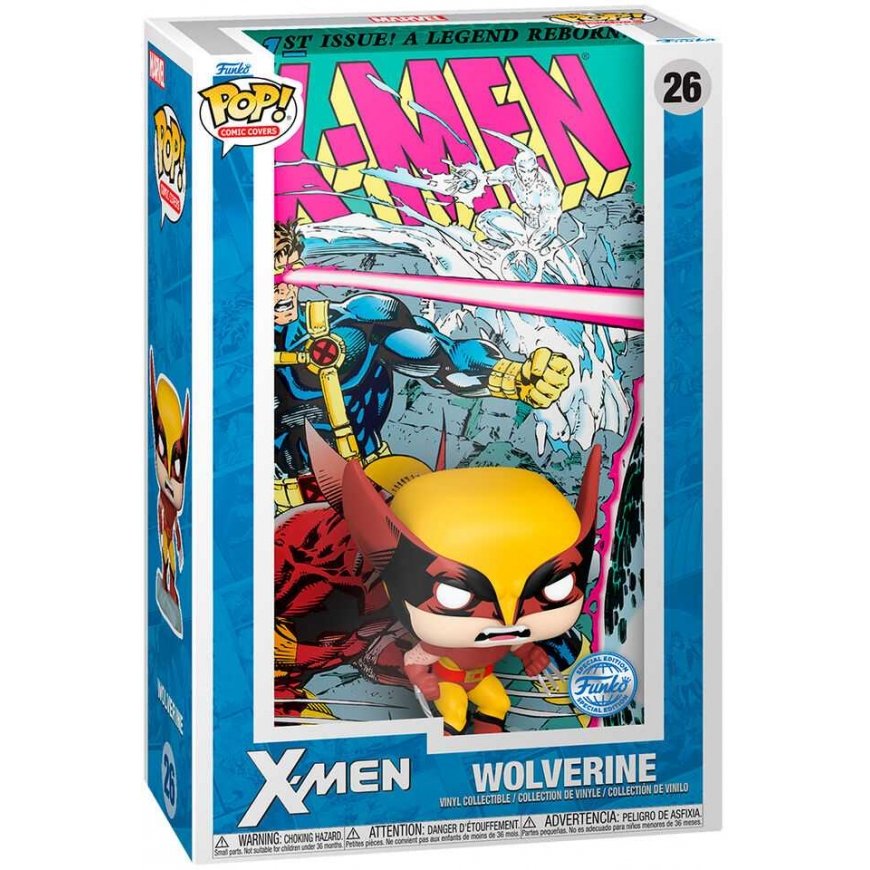 Funko POP -hahmo Sarjakuvan kansi Marvel X-Men Wolverine Exclusive