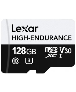 Lexar High-Endurance 128 GB MicroSDXC UHS-I Klass 10