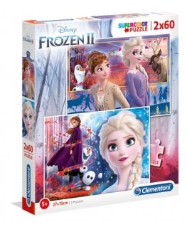 Clementoni Frozen 2 Puzle 60 pcs Televīzijas/filmas