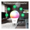 LED bulb E27, 230V, 9W, 810lm, 2700K - 6500K, RGB, smart Wi-Fi, app controlled, TUYA / Smart Life, P3 (2pcs. set), NOUS LED bulb E27, 230V, 9W, 810lm, 2700K - 6500K, RGB, smart Wi-Fi, app controlled, TUYA / Smart Life, P3 (2pcs. set), NOUS