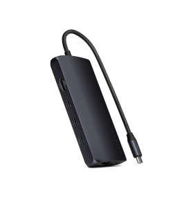 SATECHI ST-P8KED (musta / USB Type C)
