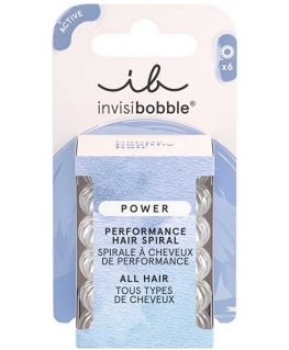 Invisibobble Power Crystal Clear - plaukų guma ( 3 vnt ) - 6,0 tūkst.