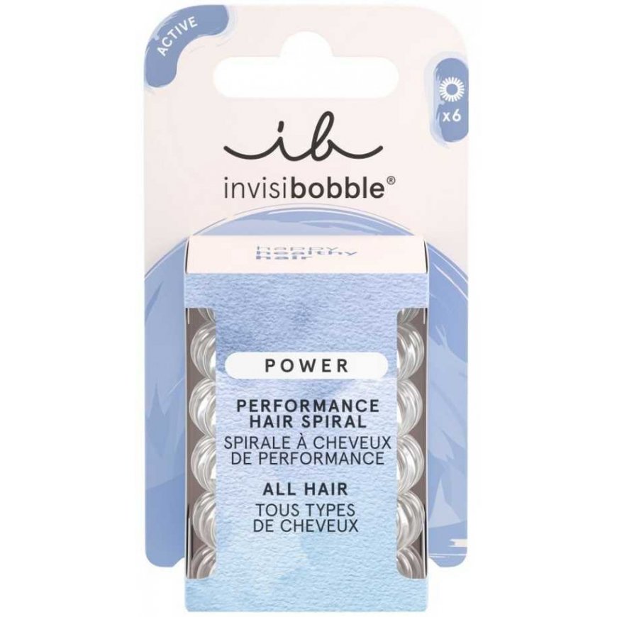 Invisibobble Power Crystal Clear - hair elastic (3 pcs) - 6.0 thousand – 2