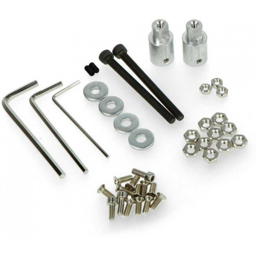 Black Gladiator - tracked chassis with DC motor - DFRobot ROB0153 – 3