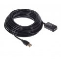 Maclean MCTV-757 USB кабель USB 2.0 10 m USB A Черный Maclean MCTV-757 USB кабель USB 2.0 10 m USB A Черный