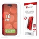 Displex Screen Protector (10H) for Apple iPhone 16 Pro, Eco Mounting Frame, scratch resistant