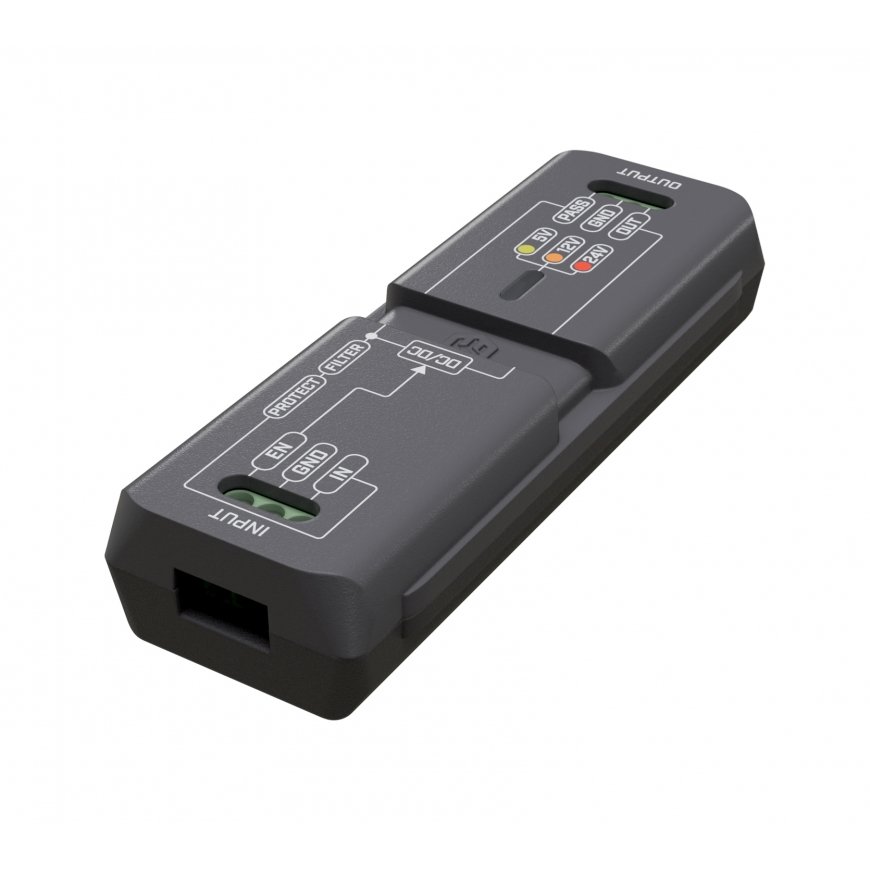 Mikrotik APA-1 strāvas adapteris & pārveidotājs Auto 100 W Melns