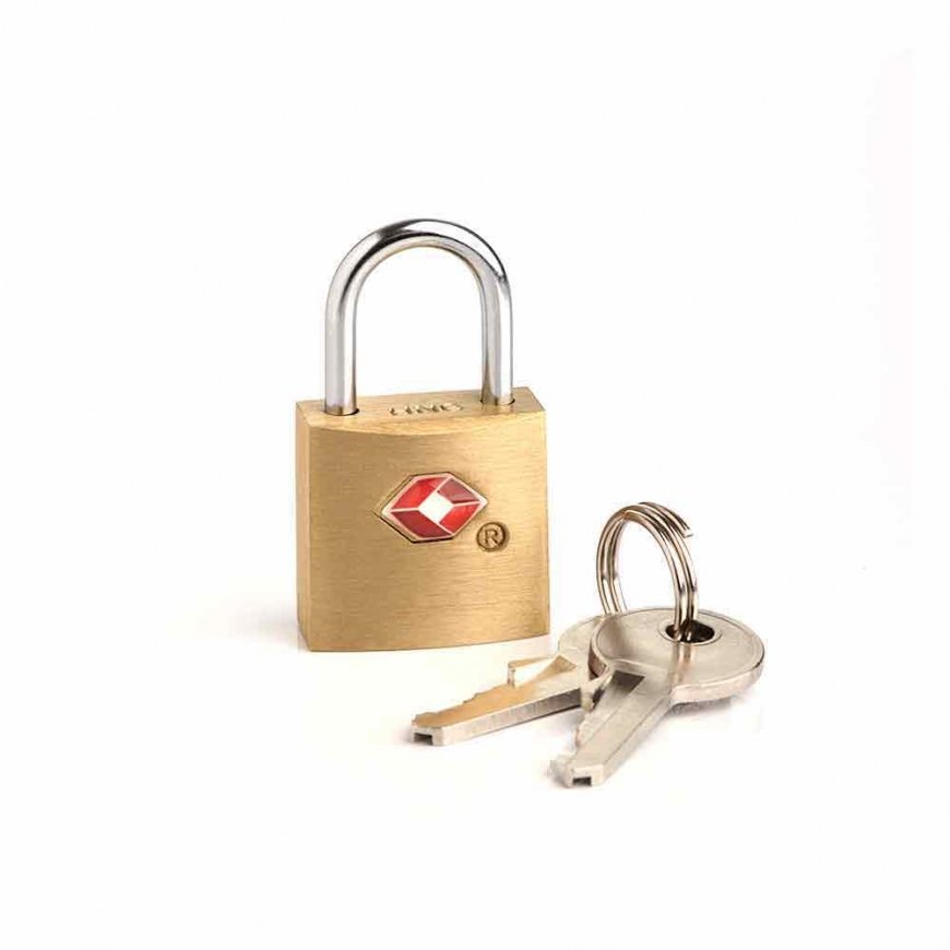 Travel Blue TB-023 Luggage latch Brass, Steel Gold