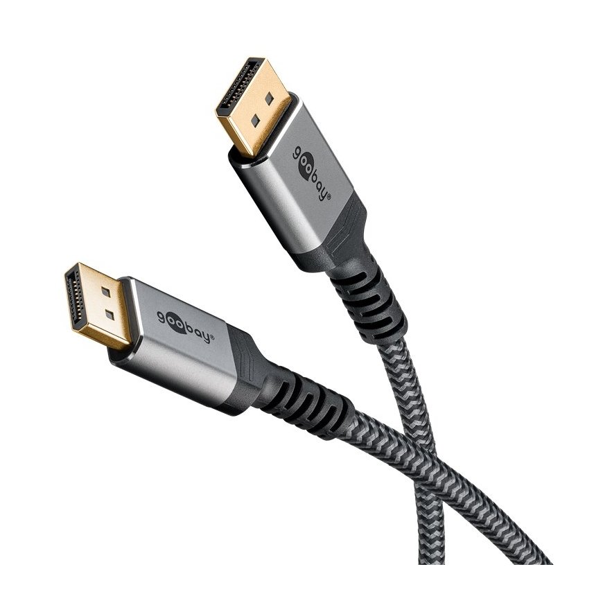 Goobay 65269 DisplayPort cable 2 m HDMI Grey – 3