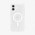 Spigen Ultra Hybrid (MagFit) mobiiltelefoni ümbris 15,5 cm (6.1") Kate Läbipaistev, Valge Spigen Ultra Hybrid (MagFit) mobiiltelefoni ümbris 15,5 cm (6.1") Kate Läbipaistev, Valge