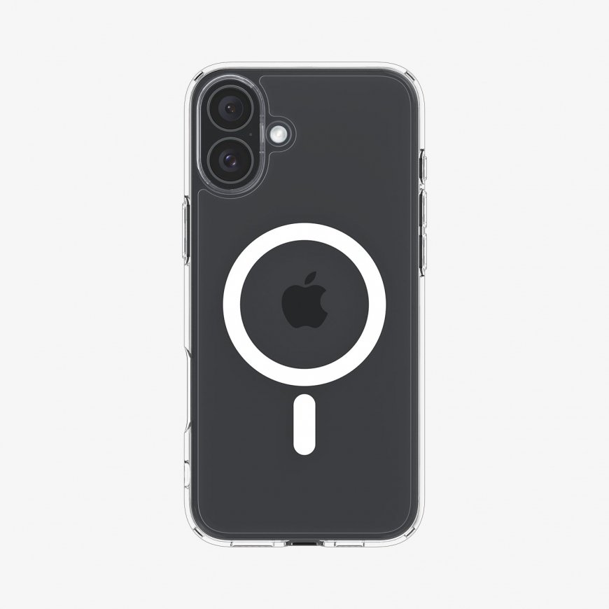 Spigen Ultra Hybrid (MagFit) mobilo telefonu apvalks 15,5 cm (6.1") Aploksne Caurspīdīgs, Balts – 3