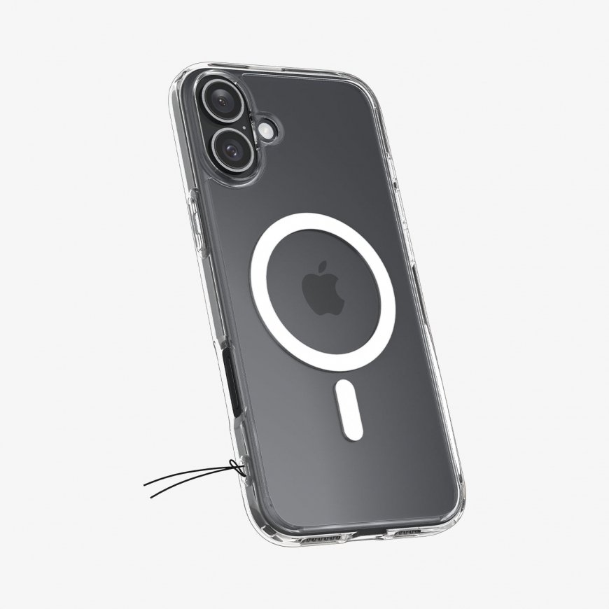 Spigen Ultra Hybrid (MagFit) mobilo telefonu apvalks 15,5 cm (6.1") Aploksne Caurspīdīgs, Balts – 5