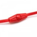 Sbox Stereo Earphones with Microphone EP-038 red Sbox Stereo Earphones with Microphone EP-038 red