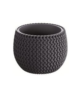 Flowerpot Satina Eco 15cm white 2L
