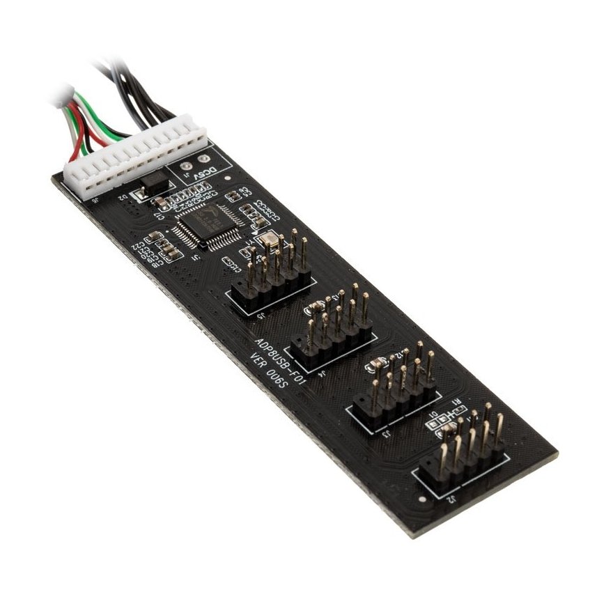 Kolink USB 2.0 Hub-Karte inkl. 60cm USB- & Molex-Kabel