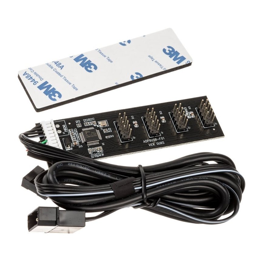 Kolink PGW-AC-KOL-004 interfeisa centrmezgls USB 2.0 Melns – 4