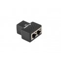 Lanberg ADS-RJ45-2RJ45-OS kabelių dalytuvas ar jungtuvas Kabelių skirstytuvas Juoda Lanberg ADS-RJ45-2RJ45-OS kabelių dalytuvas ar jungtuvas Kabelių skirstytuvas Juoda