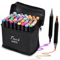 Extralink MARKERY 60SZT marker 60 pc(s) Brush/Bullet tip Black, Coral, Mint, Moka, Sky Extralink MARKERY 60SZT marker 60 pc(s) Brush/Bullet tip Black, Coral, Mint, Moka, Sky