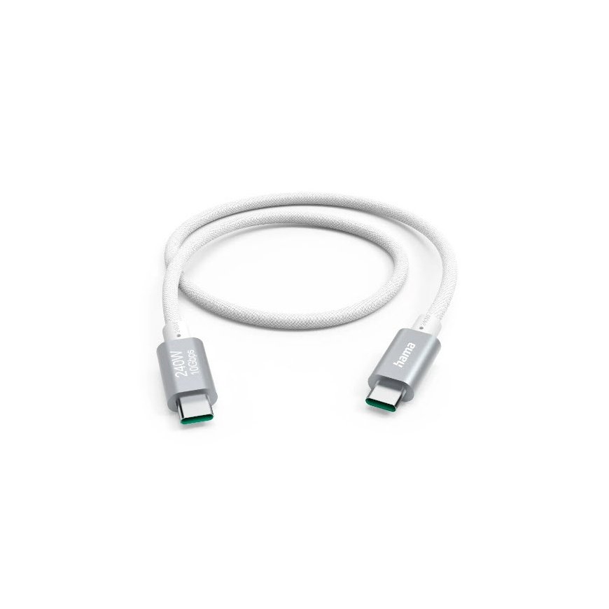 Hama Full-Featured USB cable USB 3.2 Gen 2 (3.1 Gen 2) 1.5 m USB C White
