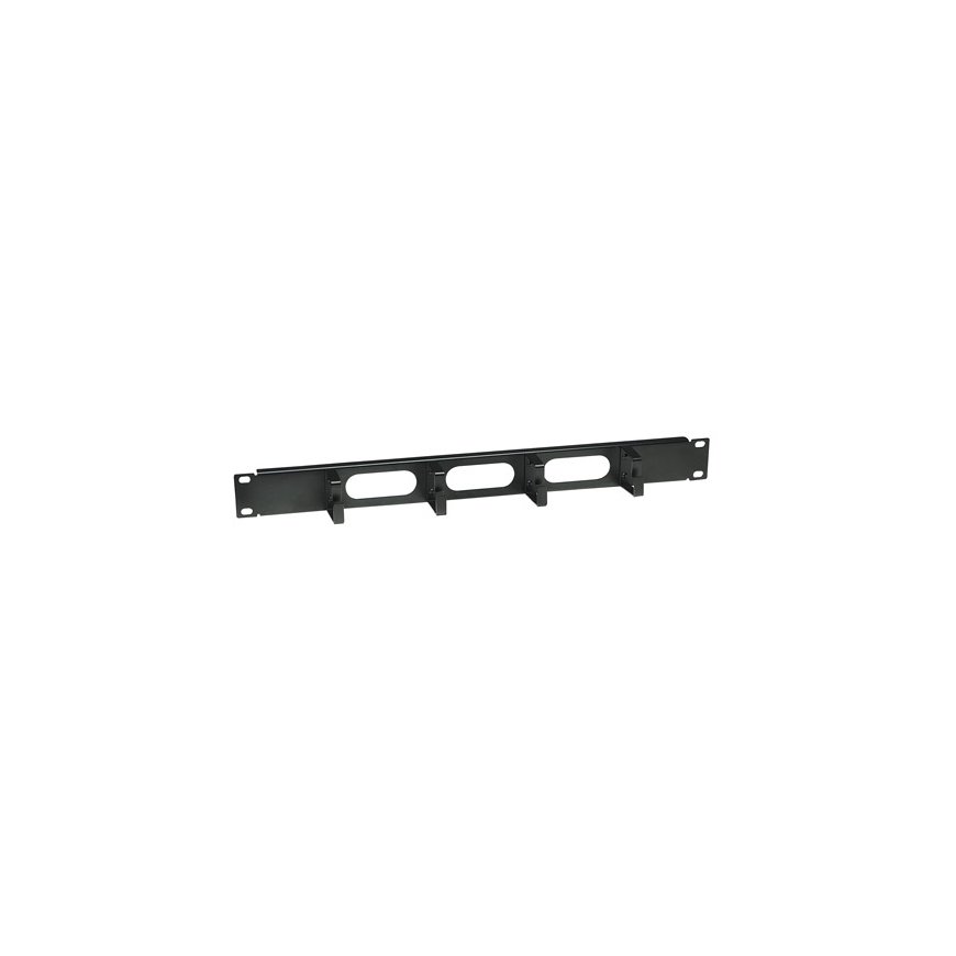 Intellinet 204279 cable organizer Rack Cable holder Black 1 pc(s) – 2
