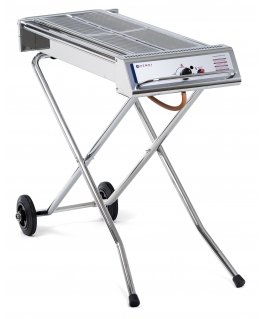 Hendi XENON PRO Барбекю Кулинарная станция Пропан / бутан Нержавеющая сталь 7500 W