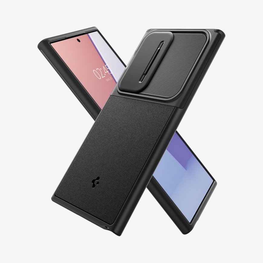 Spigen Optik Armor mobile phone case 17.3 cm (6.8") Cover Black – 5