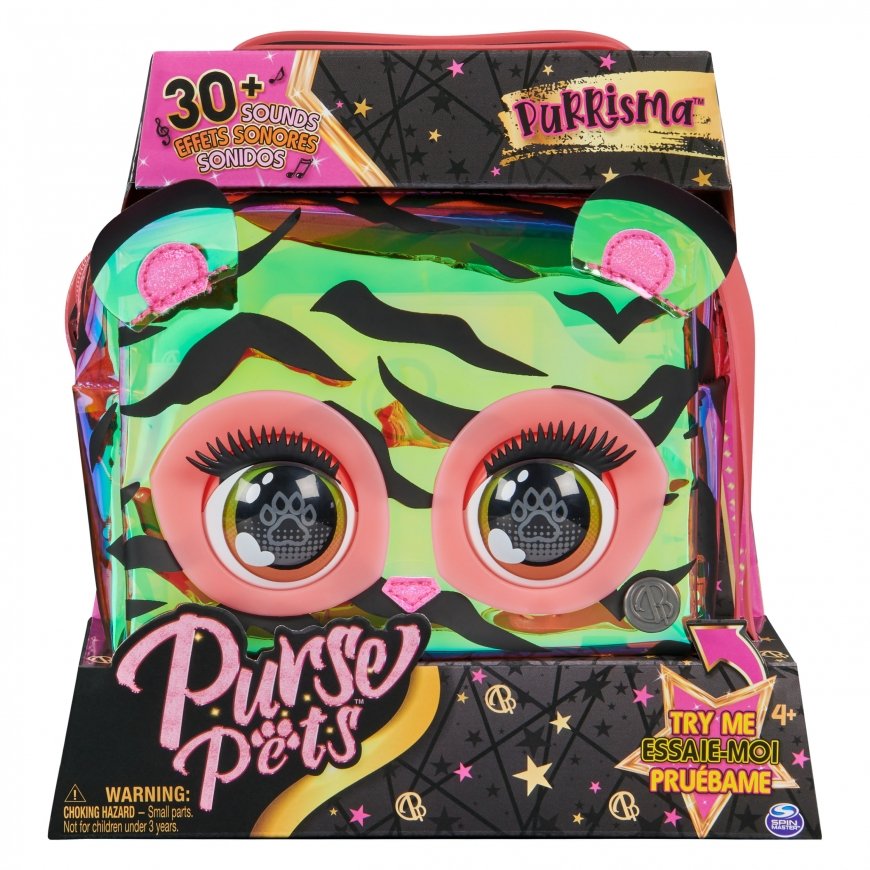 Spin Master Purse Pets Purrisma Tiger