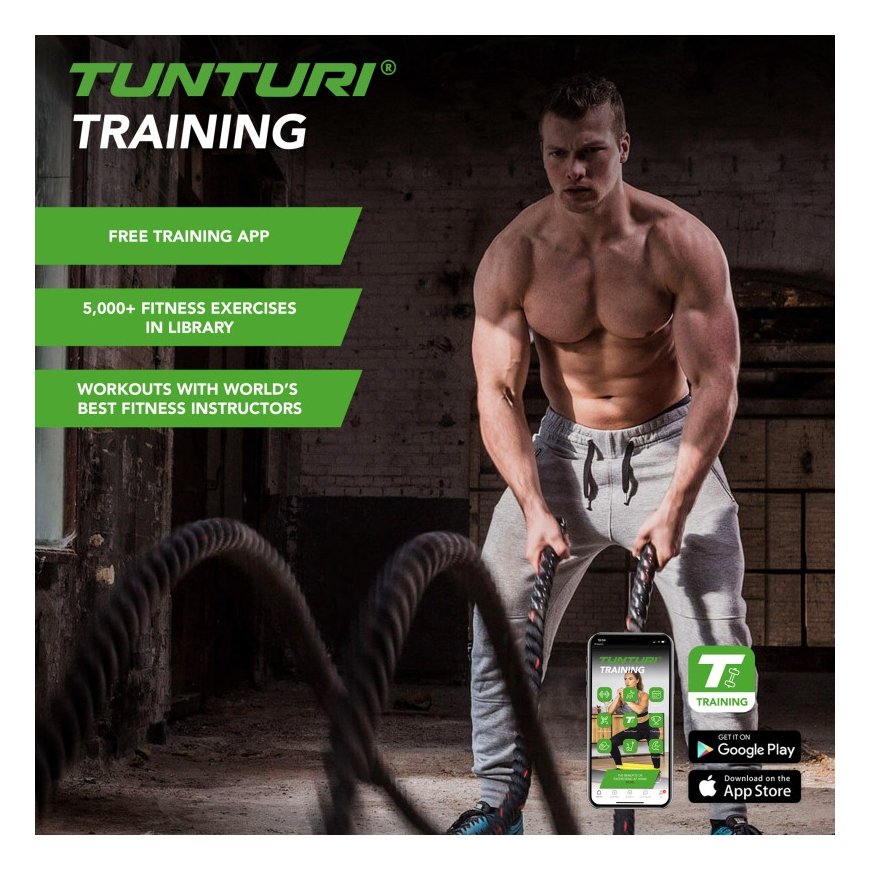 Training rope TUNTURI Battle Rope 12m – 5