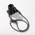 SmallRig 5057 dirželis Skaitmeninis fotoaparatas Natūrali oda, Nailonas Pilka