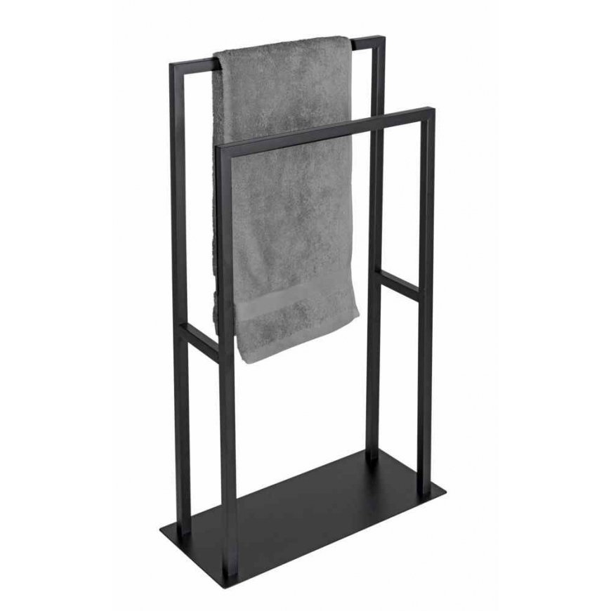 WENKO Rivaltana Towel holder Floorstanding Black – 4