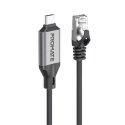 Promate CLink-RJ45 Cable USB-C to Ethernet 10/100/1000Mbps / 5m Promate CLink-RJ45 Cable USB-C to Ethernet 10/100/1000Mbps / 5m