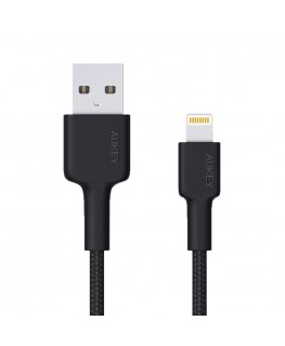 AUKEY CB-AL05 valguskaabel 1 m Must