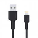 AUKEY CB-AL05 „Lightning“ kabelis 1 m Juoda AUKEY CB-AL05 „Lightning“ kabelis 1 m Juoda