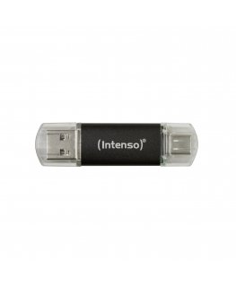 Intenso 3539490 USB atmintukas 64 GB USB Type-A / USB Type-C 3.2 Gen 1 (3.1 Gen 1) Antracitas